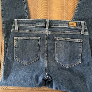 PAIGE Verdugo Undone Hem Skinny Jeans 29